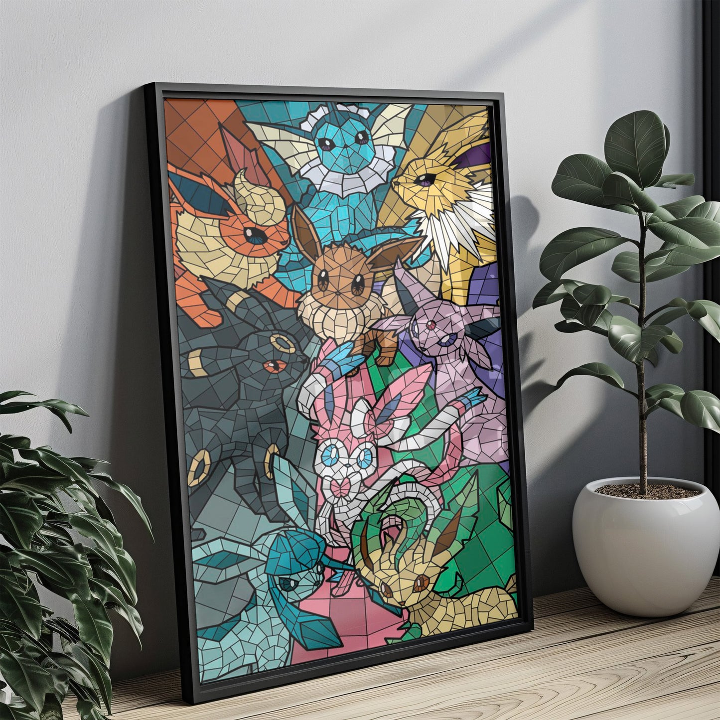 Poster evoluciones Eevee