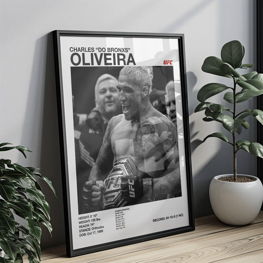 Poster Charles oliveira