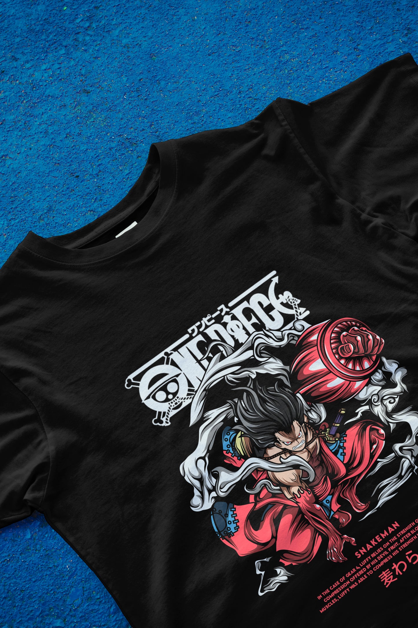 Camiseta Luffy Snakeman