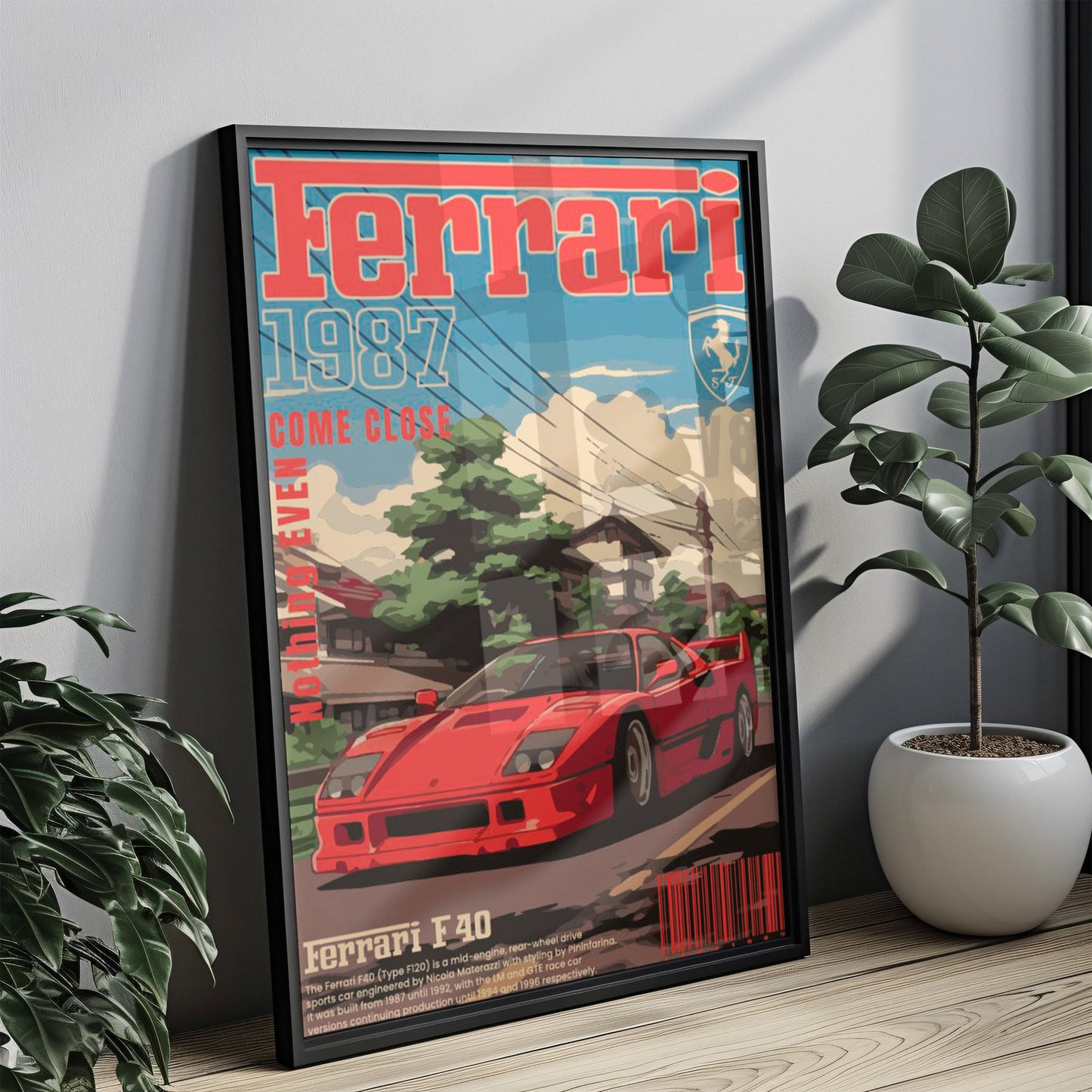 Poster Ferrari F40