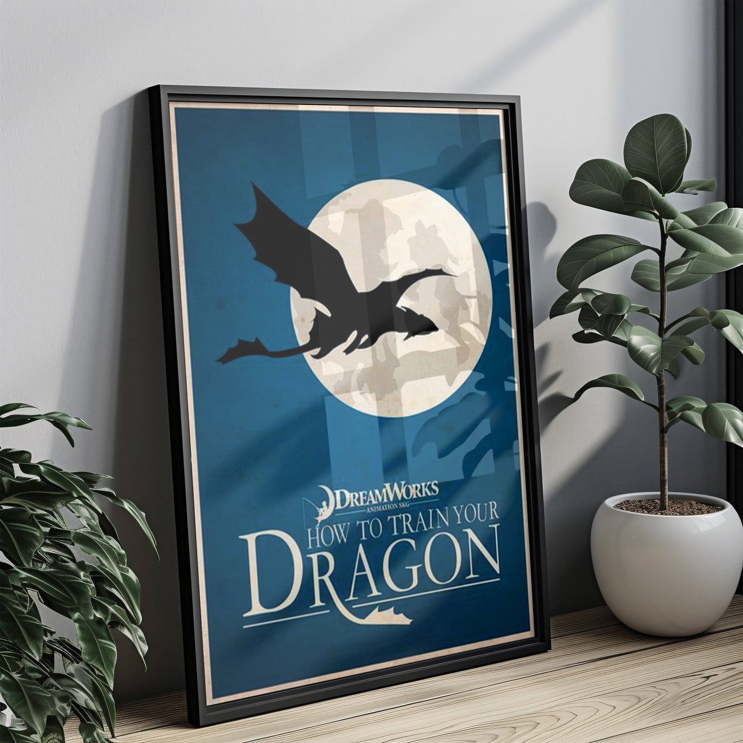Poster Como entrenar a tu dragón